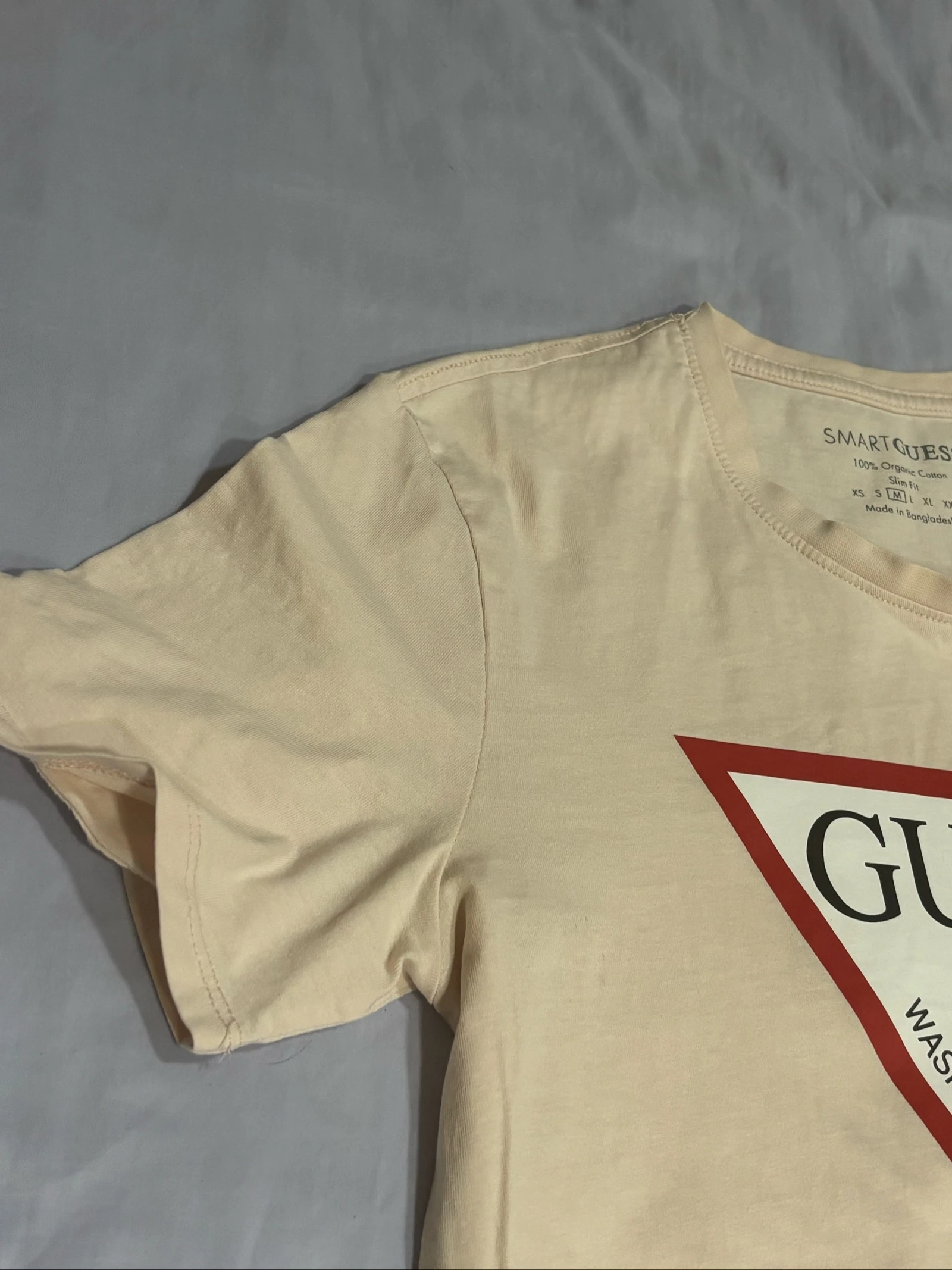 Camiseta Guess Rosa claro – photo 3